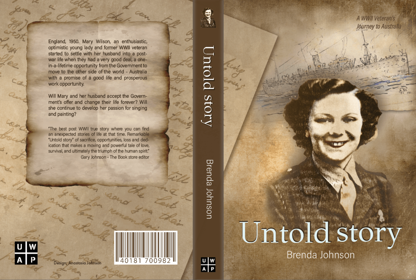 book cover design Brisbane