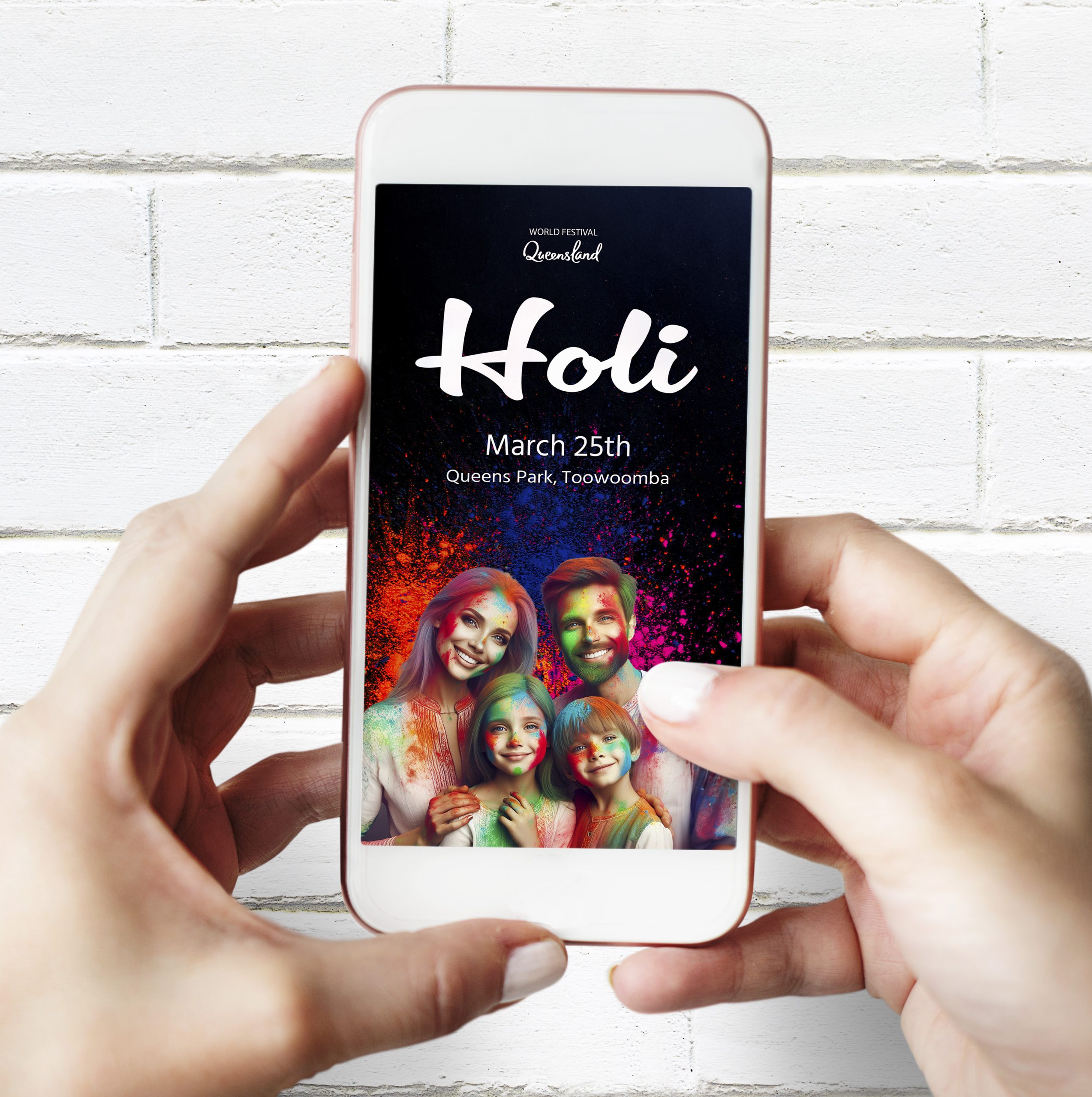 Holi advertisement campaign