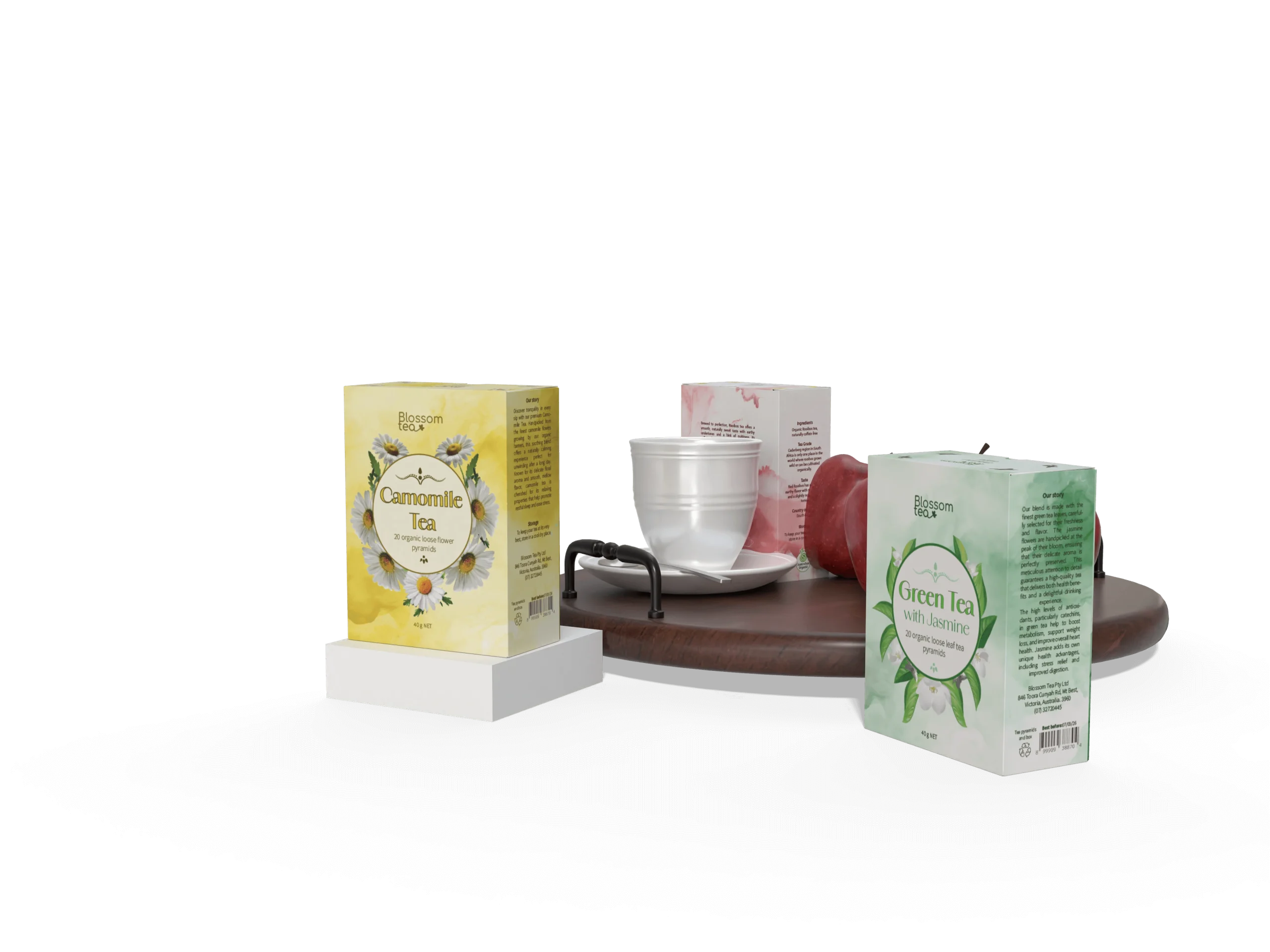 Packaging design for tea brand – Creative Pixie