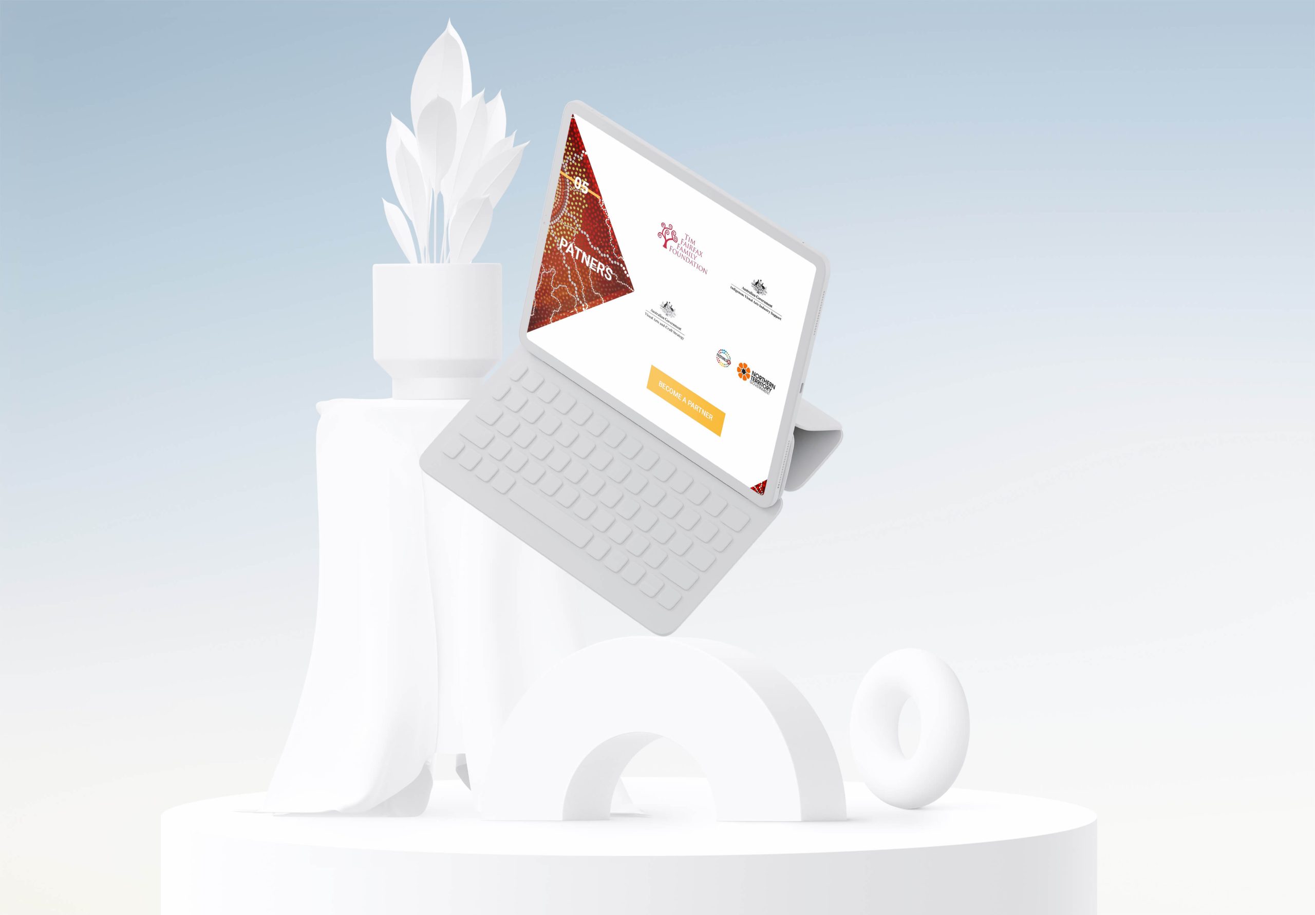 iPad webdesign