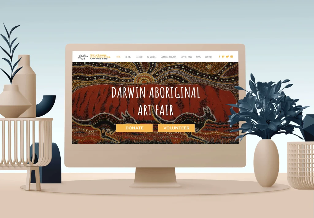 custom event website design