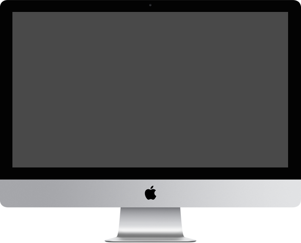 Mac Desktop webdesign