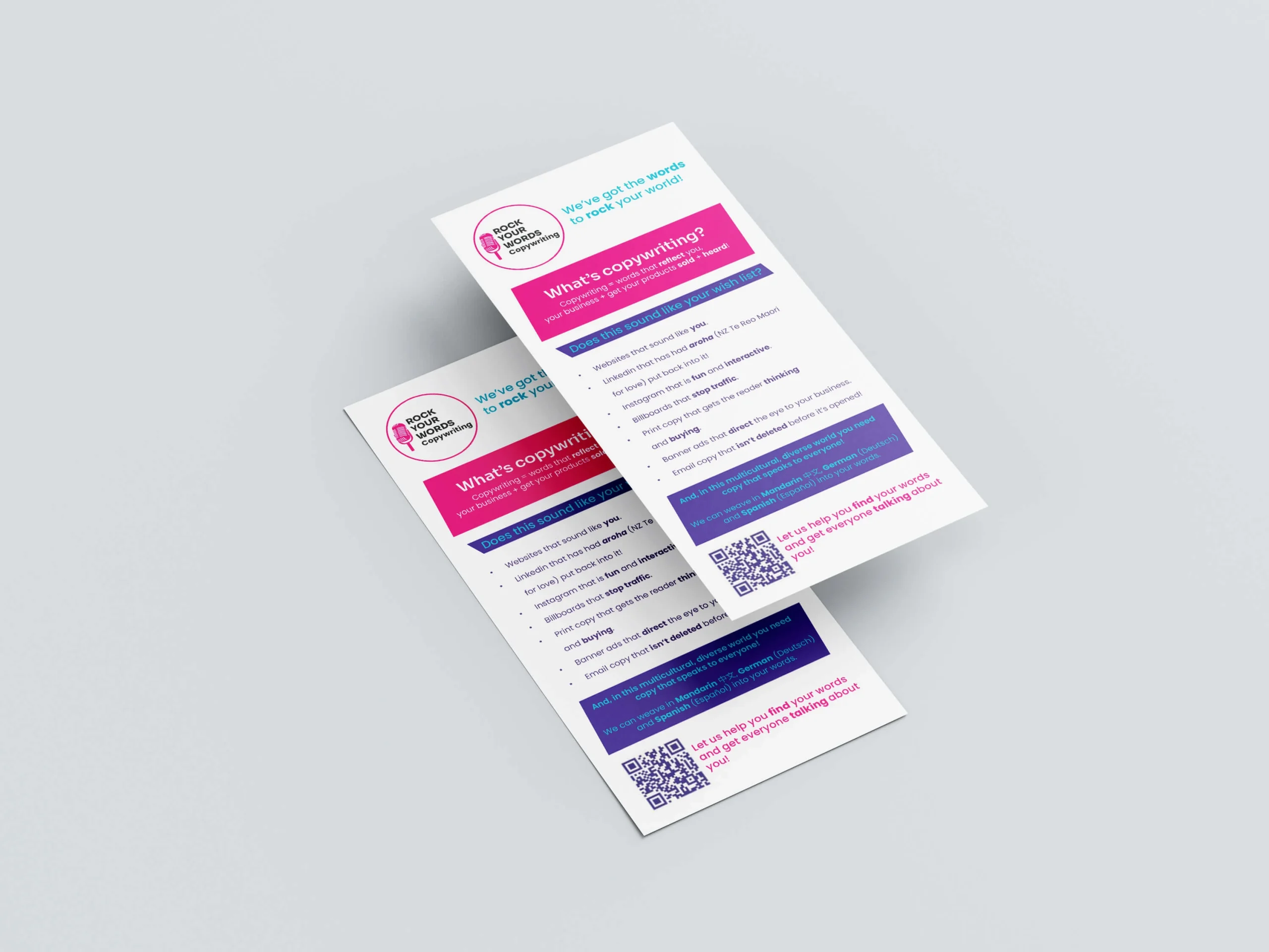Free_DL_Flyer_rock your words copywriter