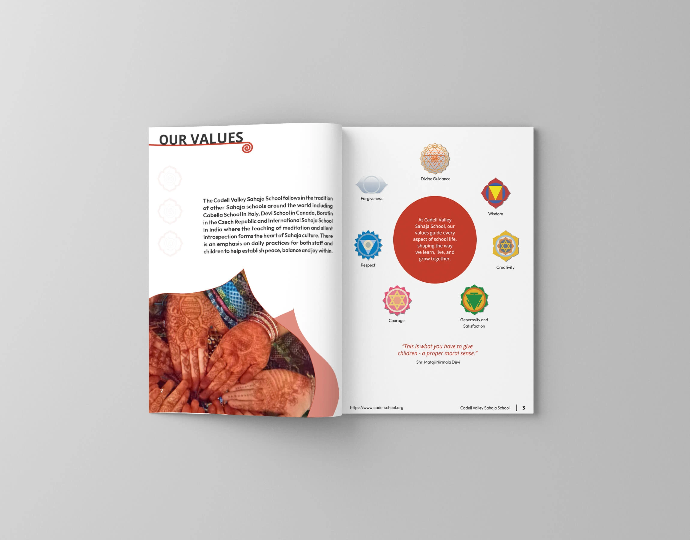 school-values-publication-design