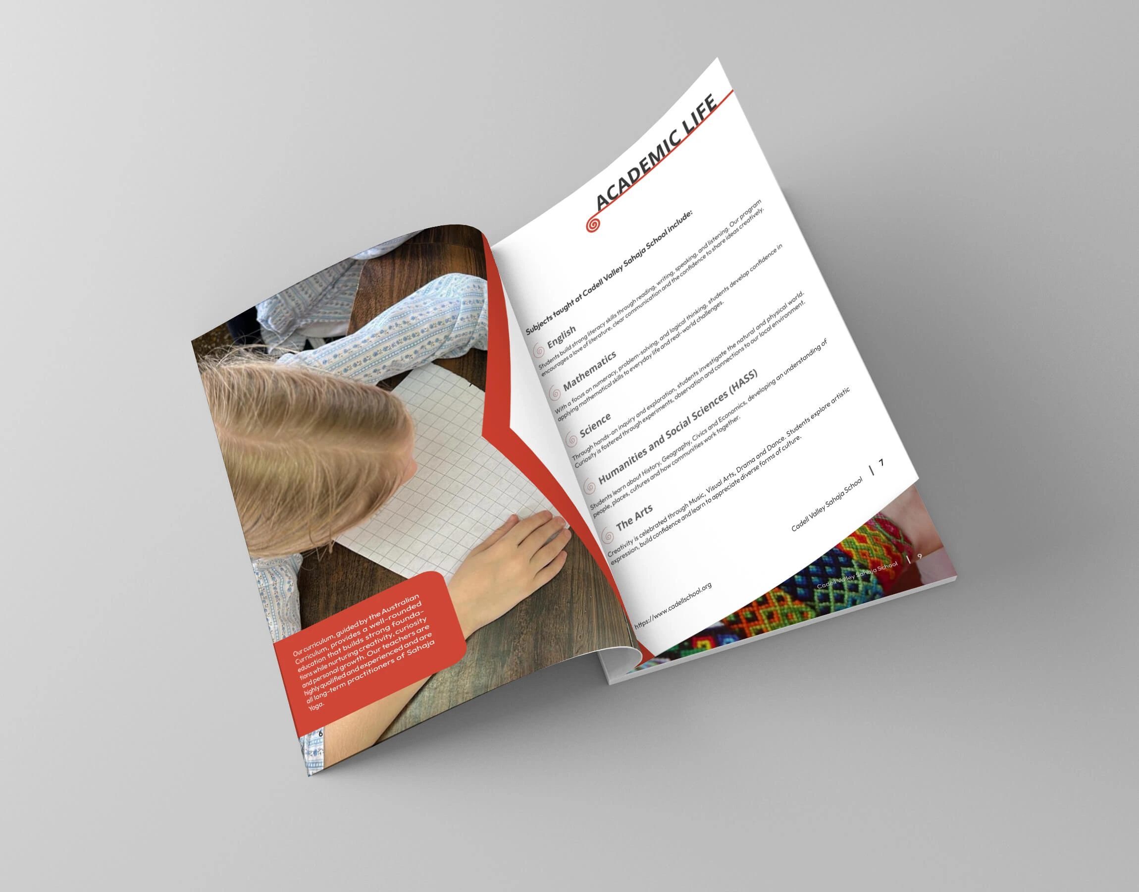 student-life-school-prospectus-design